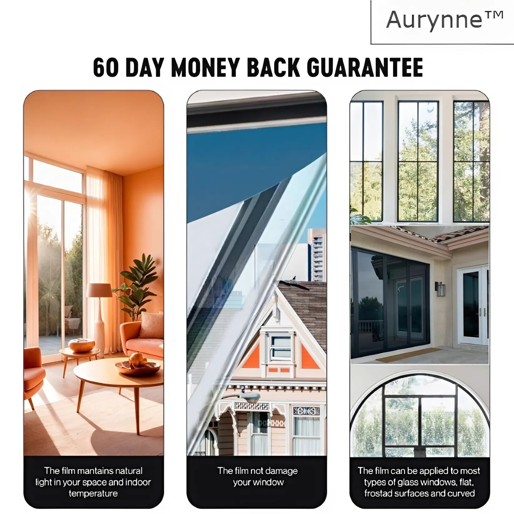 Aurynne™ Window Privacy Film (Extra Large Width)