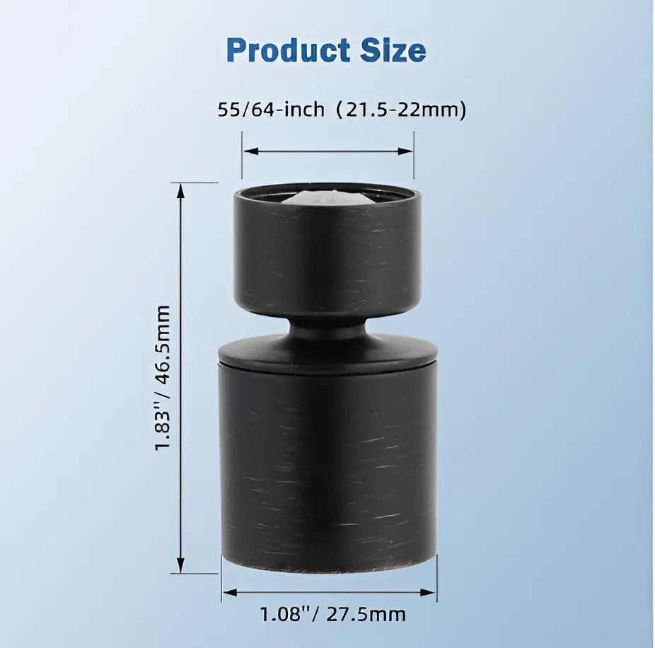 🚿✨360-Degree Swivel Splash-Proof Faucet Aerator