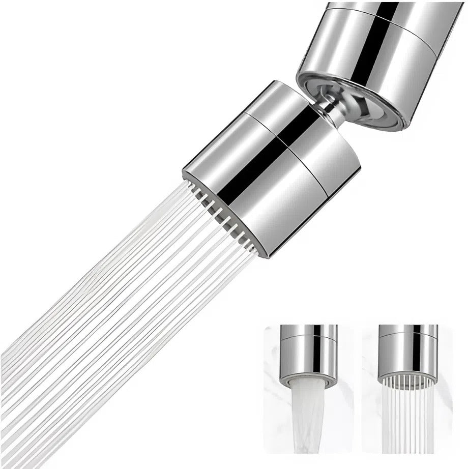 🚿✨360-Degree Swivel Splash-Proof Faucet Aerator