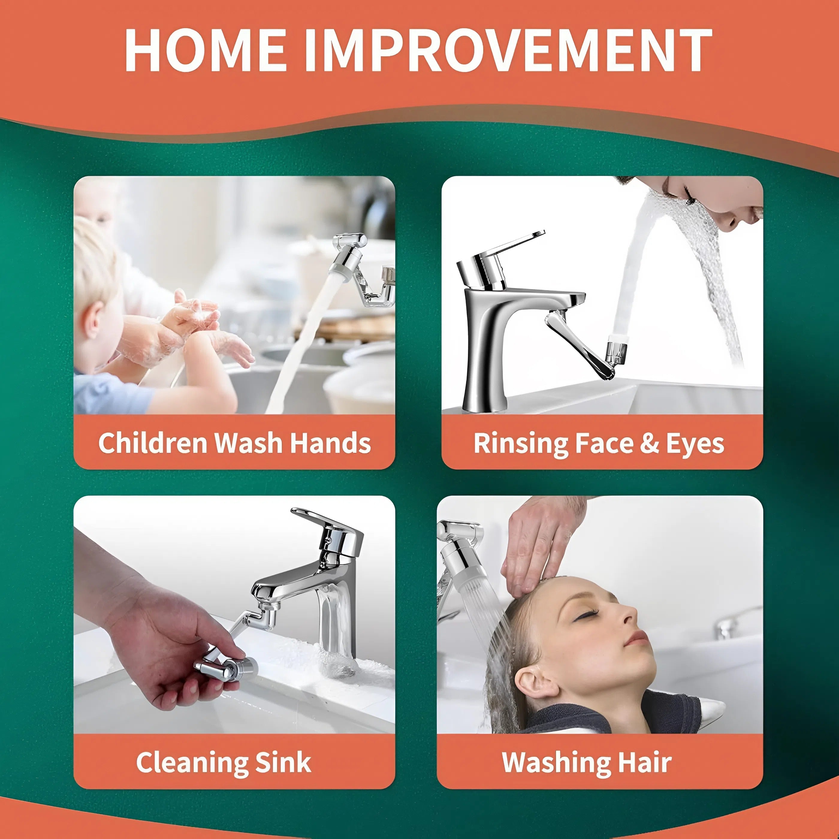 🚿✨Aurynne™ 1180° Swivel Faucet