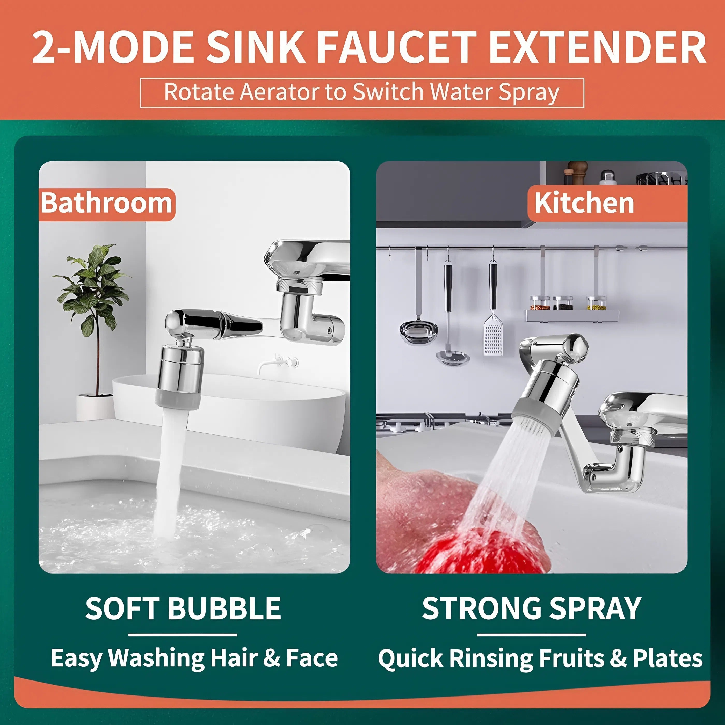🚿✨Aurynne™ 1180° Swivel Faucet